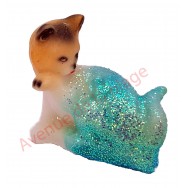 Sujet météo chat faisant sa toilette