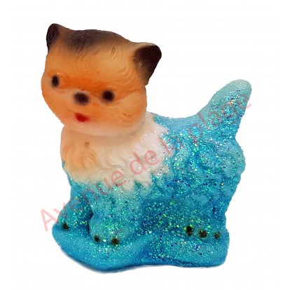 Sujet météo chaton, bleu par beau temps.