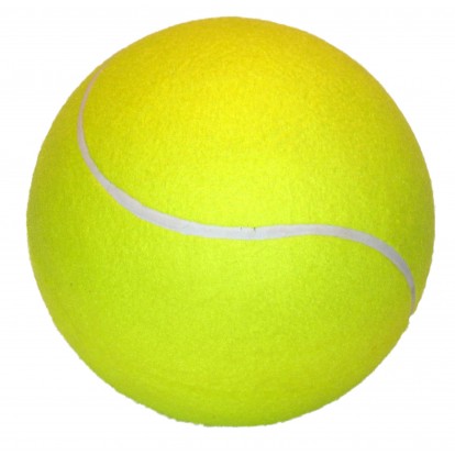 Balle de tennis géante