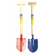 Pelle de plage en fer et manche bois 68 cm