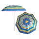 Parasol de plage anti UV multicolore 180 cm modèle B