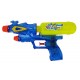 Pistolet à eau double jets pour enfant 20 cm bleu.
