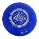 Disque volant Frisbee bleu.