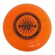 Disque volant Frisbee orange.
