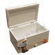Coffret en bois style marin sable brillant