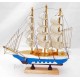 Maquette voilier Trois mâts 24 cm, modèle I.