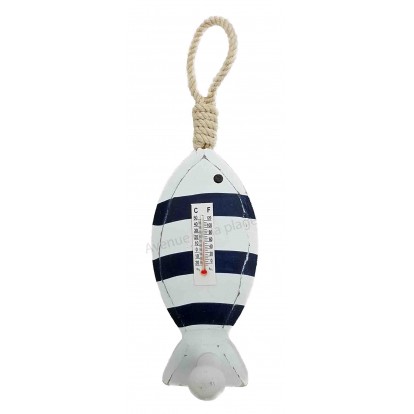 Patère poisson avec thermomètre