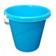 Seau de plage 22 cm bleu