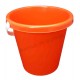 Seau de plage 22 cm orange
