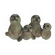 Statuette Famille de phoques