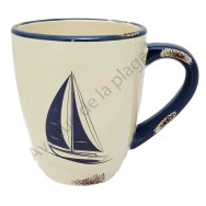 Mug voilier style ancien